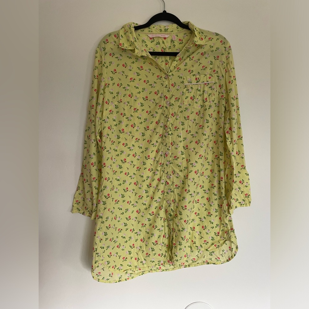 Bright floral night gown